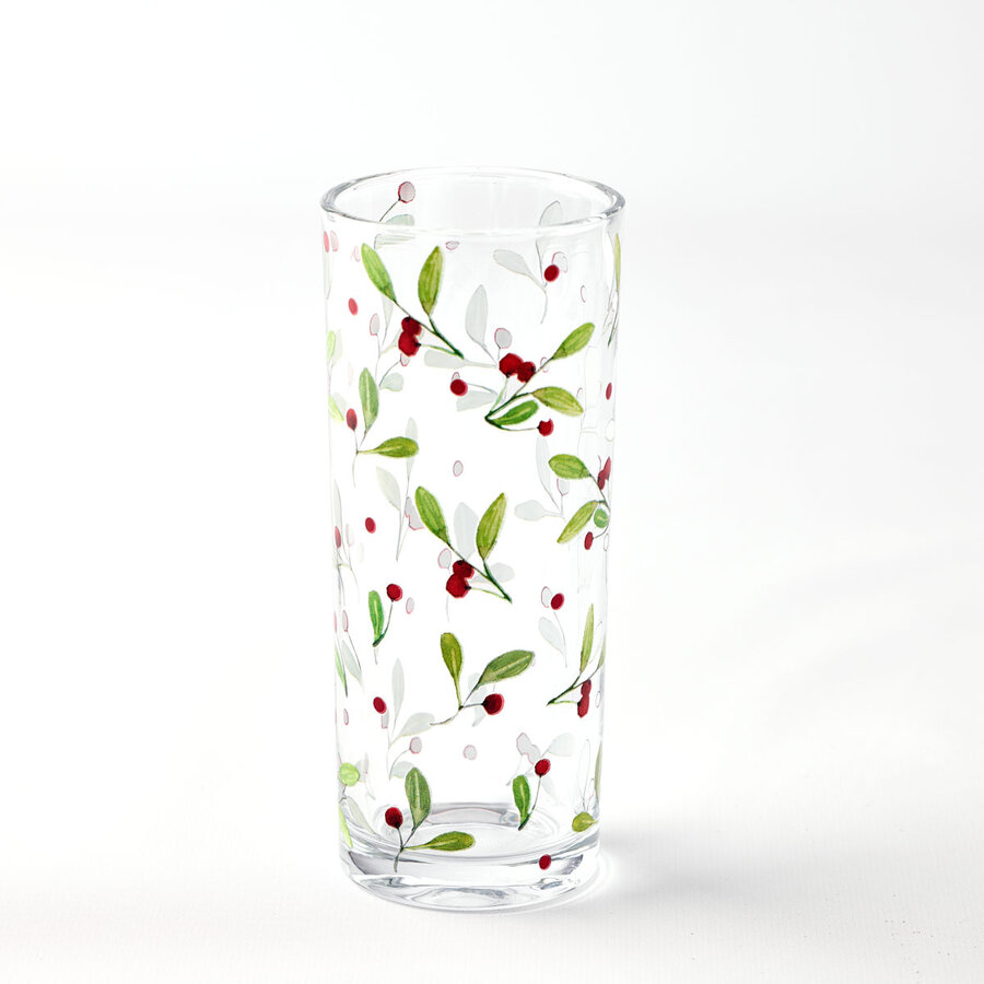 Verres Baies d'hiver, ensemble de 4 - Photo 1