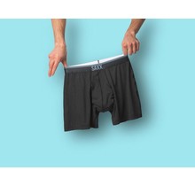 QUEST 2.0 BOXER WITH FLY - Black