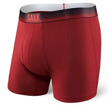 QUEST 2.0 BOXER WITH FLY - Red Ombre Stripe