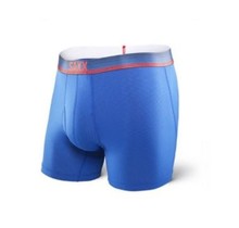 QUEST 2.0 BOXER WITH FLY - Royal Ombre Stripe