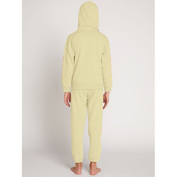 Volcom Big Girls Vol Stone Fleece Pants - Faded Lemon
