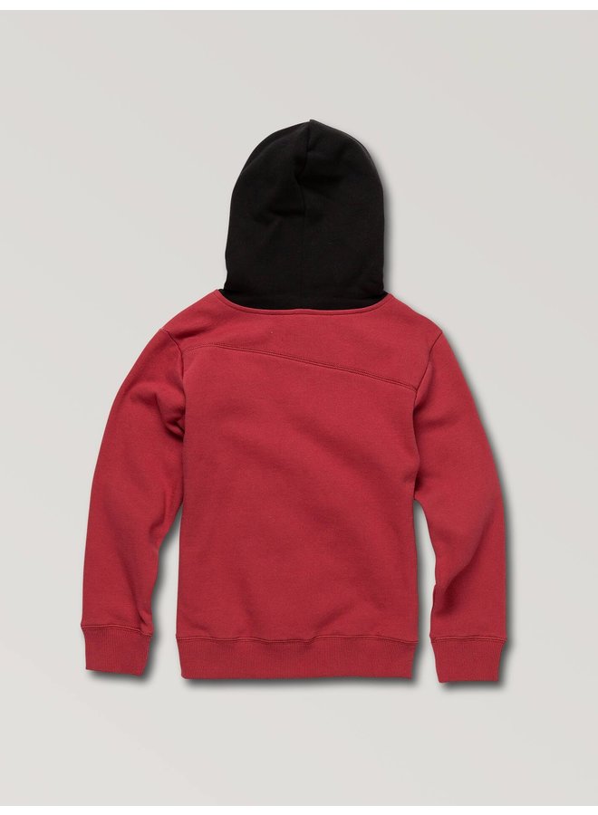 boys burgundy hoodie