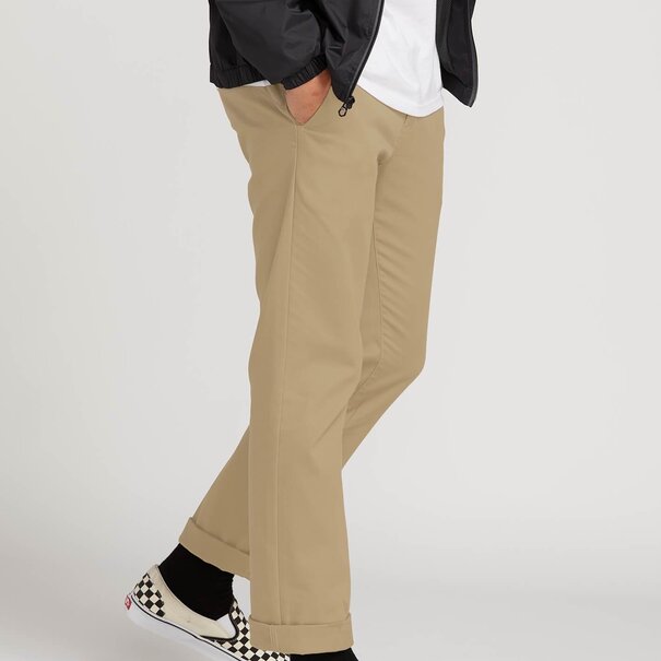 Volcom Frickin Modern Stretch Chino Pants - Khaki