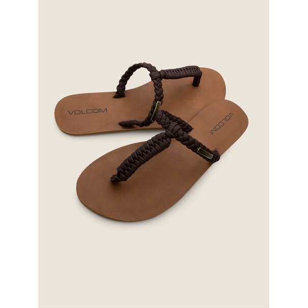 Volcom Fishtail Sandals - Brown