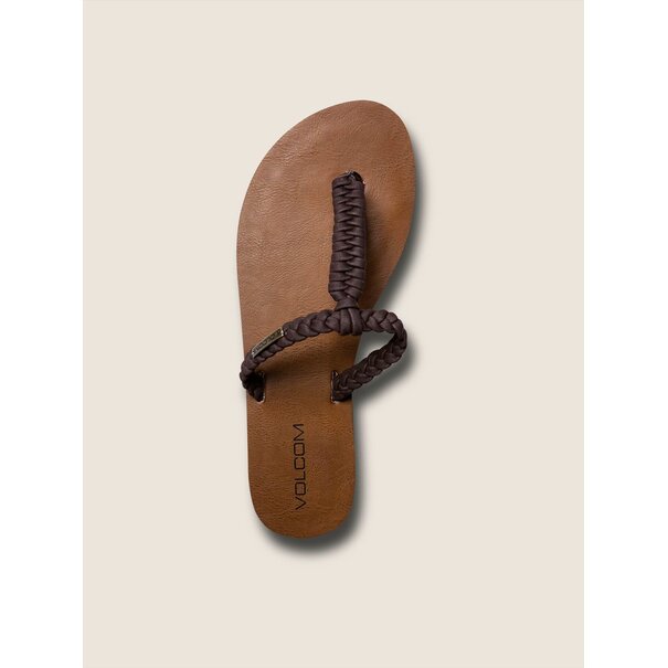 Volcom Fishtail Sandals - Brown