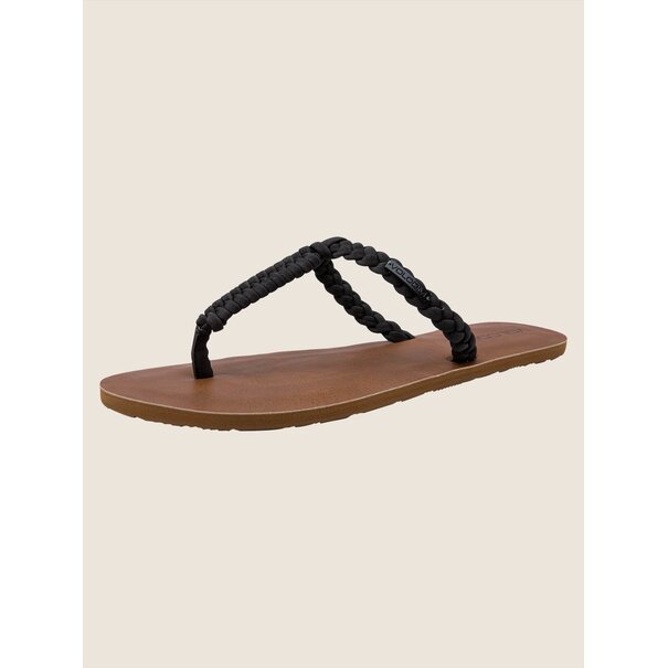 Volcom Fishtail Sandals - Black