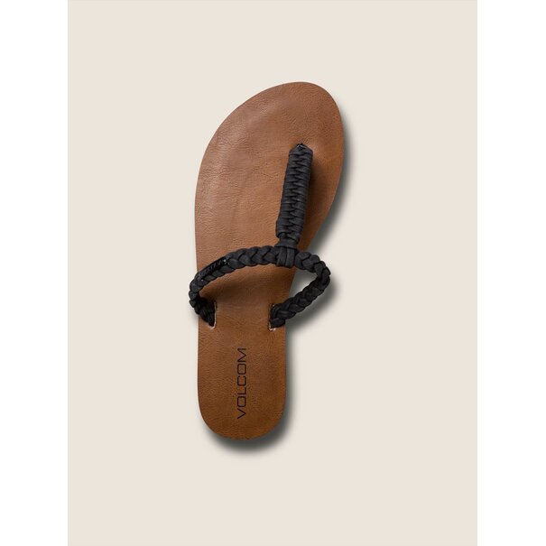 Volcom Fishtail Sandals - Black