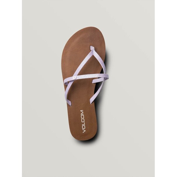 Volcom All Night Long Sandals - Light Purple