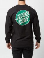 Santa Cruz Skateboards Other Dot Long Sleeve T-Shirt - Black/Forest Green