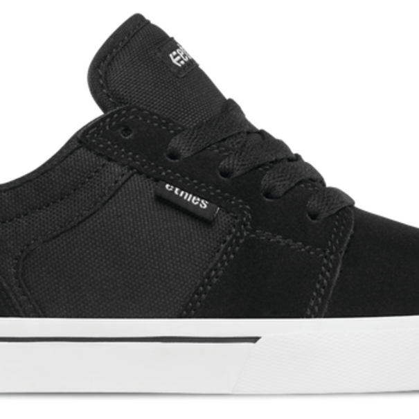 Etnies Footwear Kid's Barge LS Skate Shoe - Black/White