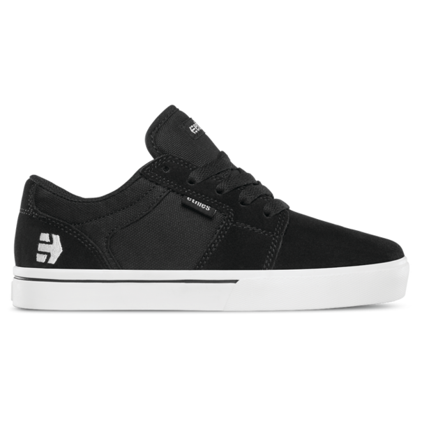 Etnies Footwear Kid's Barge LS Skate Shoe - Black/White