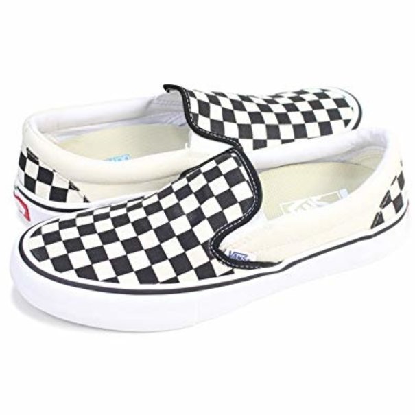 Vans Footwear Slip-On Pro Skate Shoes - Checker