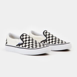 Slip-On Pro Skate Shoes - Checker