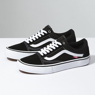 Old Skool Pro Men'S Skate Shoes - Black/White