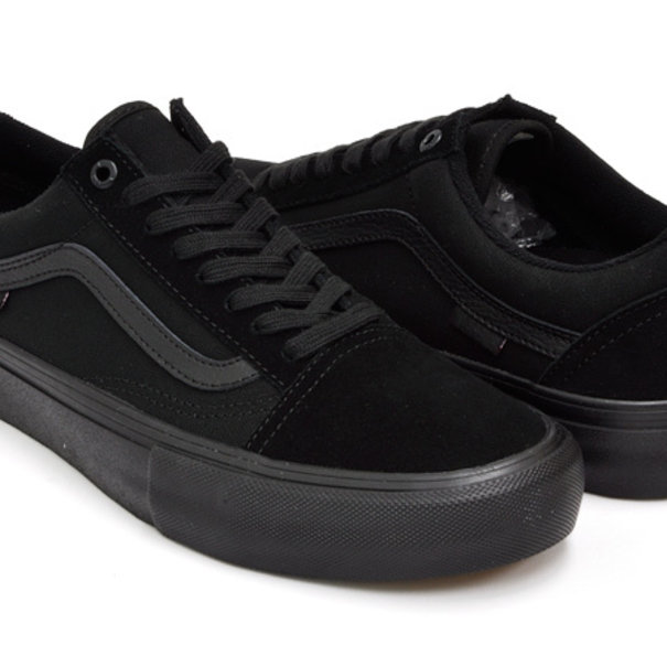 Vans Footwear Old Skool Pro Men's Skate Shoes - Blackout