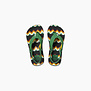 Little Ahi Kids Sandals - Black/Green Blnkt