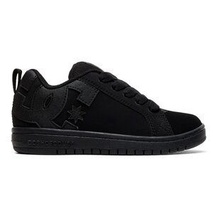 Kid'S Court Graffik Shoes - Black/Black