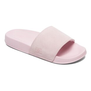 Dc Women'S Slide Se Suede Sliders Sandals - Pink