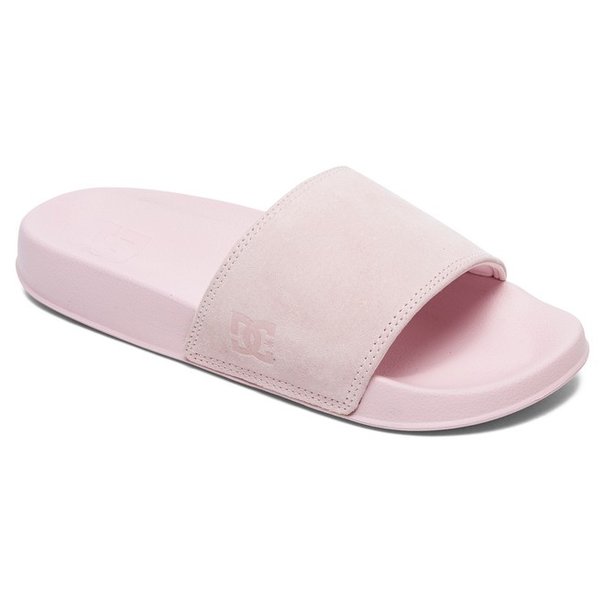 DC Shoes DC Women's Slide SE Suede Sliders Sandals - Pink