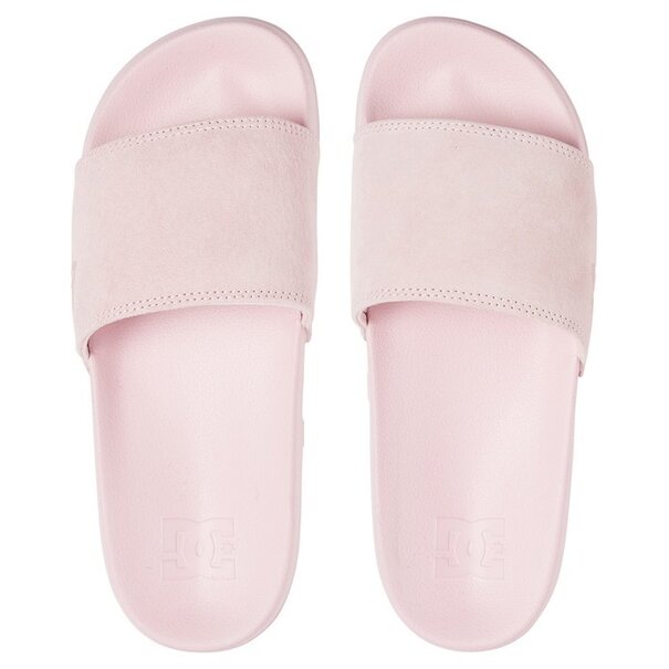 DC Shoes DC Women's Slide SE Suede Sliders Sandals - Pink