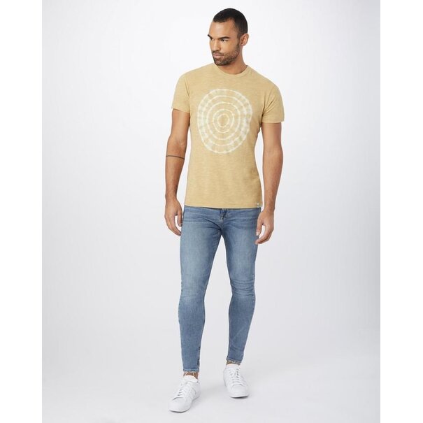 TEN TREE Men's Natures T-Shirt - Punica Brown Tree Ring