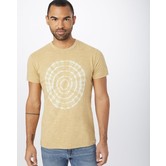 Men's Natures T-Shirt - Punica Brown Tree Ring