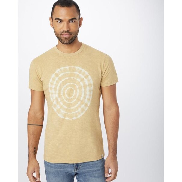 TEN TREE Men's Natures T-Shirt - Punica Brown Tree Ring