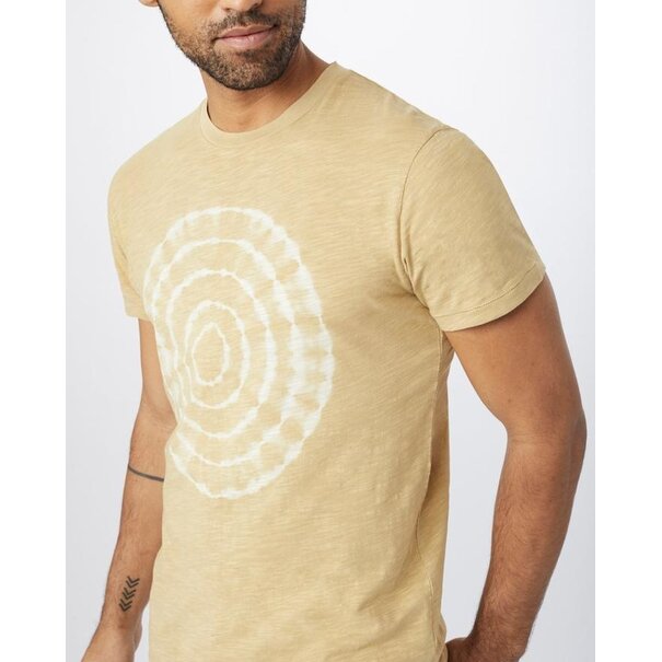 TEN TREE Men's Natures T-Shirt - Punica Brown Tree Ring