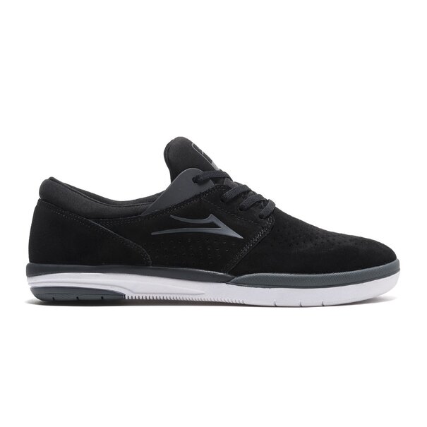 LAKAI FOOTWEAR Fremont Shoes - Black/Charcoal Suede