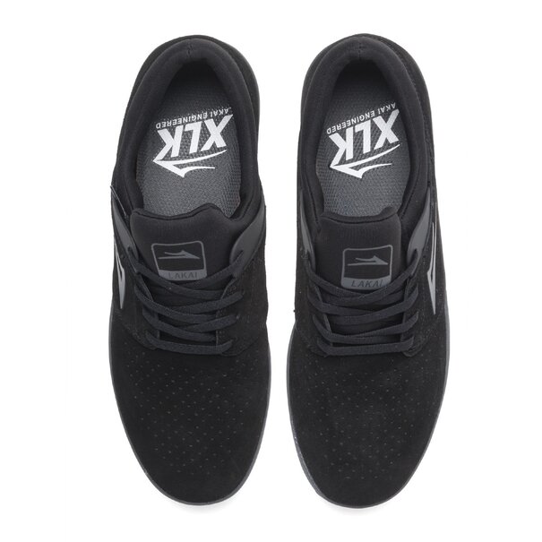 LAKAI FOOTWEAR Fremont Shoes - Black/Charcoal Suede