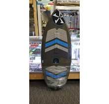 57" Phase Five Diamond Turbo Wake Skimboard - Blue Bottom