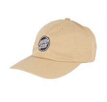 Opus Dot Strapback Unstructured Low Mens Hat - Khaki