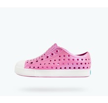 Native Jefferson Iridescent Child Shoes - Pink/White/Galaxy