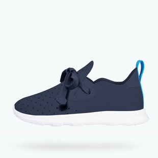 Native Apollo Moc Child Shoes - Regatta Blue/White