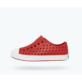Native Jefferson Child Shoes - Torch Red / Shell White