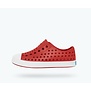 Native Jefferson Child Shoes - Torch Red / Shell White