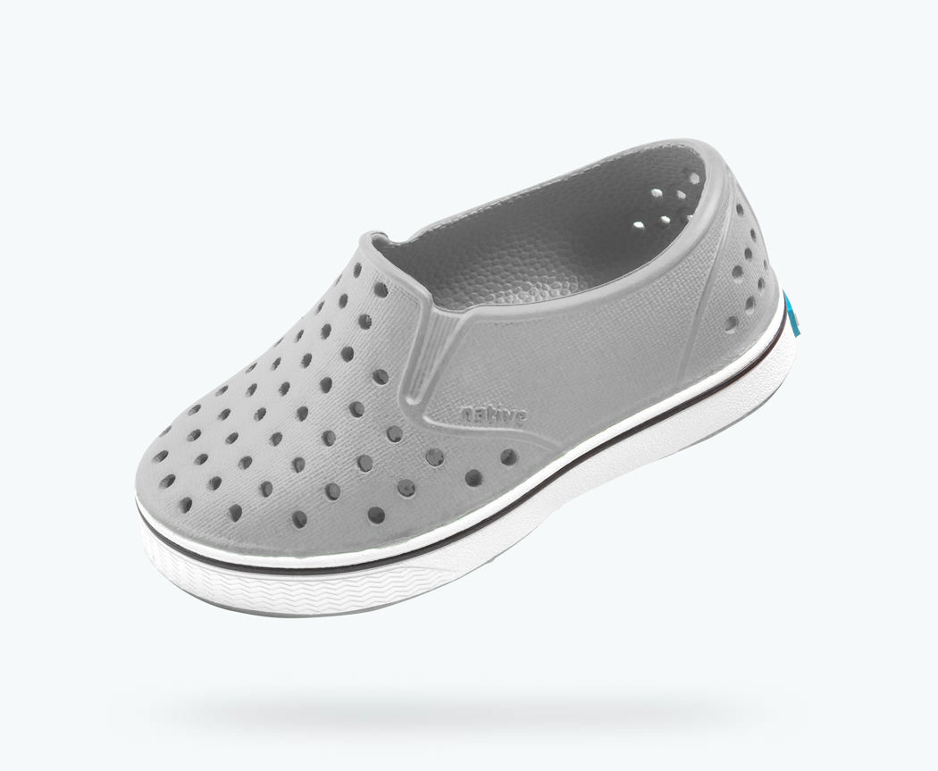 42 White Gray native toddler shoes for Mens