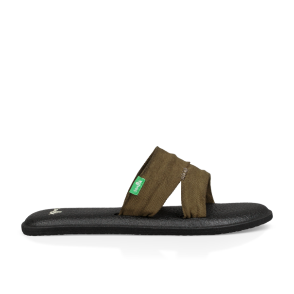Sanuk Sanuk Women's Yoga Mat Capri Sandals - Dark Olive