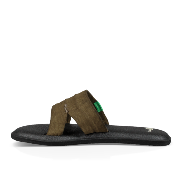 Sanuk Sanuk Women's Yoga Mat Capri Sandals - Dark Olive