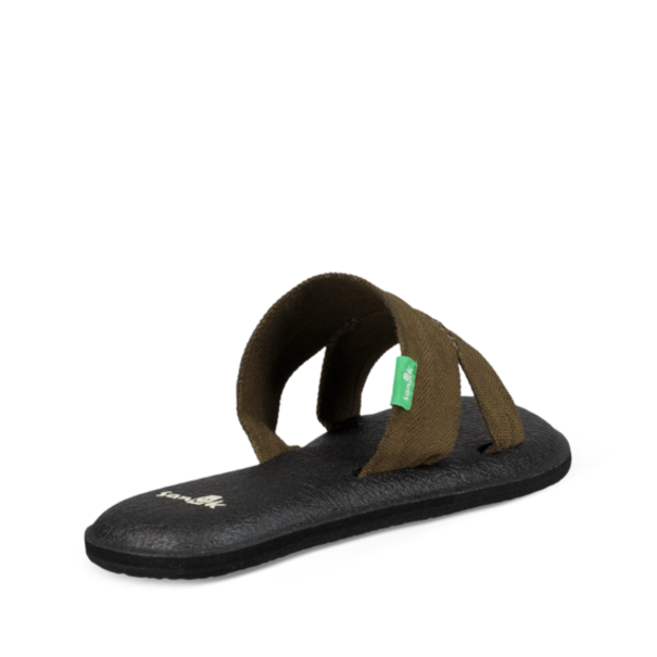 Sanuk Sanuk Women's Yoga Mat Capri Sandals - Dark Olive