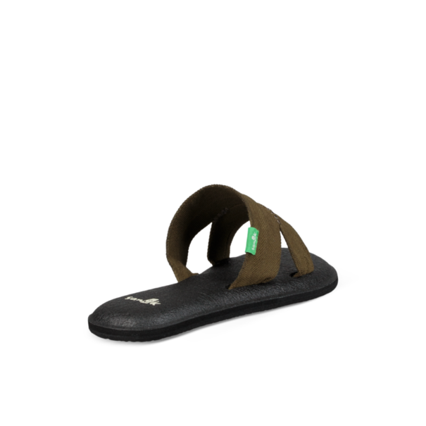 Sanuk Sanuk Women's Yoga Mat Capri Sandals - Dark Olive