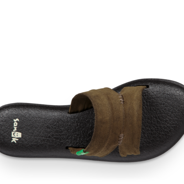Sanuk Women's Yoga Mat Capri Sandals - Dark Olive - Medicine Hat
