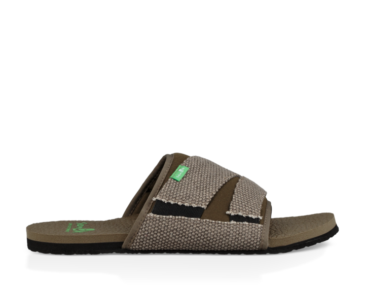 Sanuk Men's Beer Cozy 2 Slide Sandals - Dark Olive - Medicine Hat-The  Boarding House