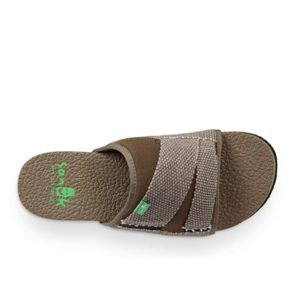 Sanuk Men's Beer Cozy 2 Slide Sandals - Dark Olive - Medicine Hat-The  Boarding House