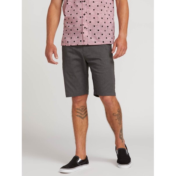 Volcom Frickin Modern Stretch Shorts - Charcoal Heather