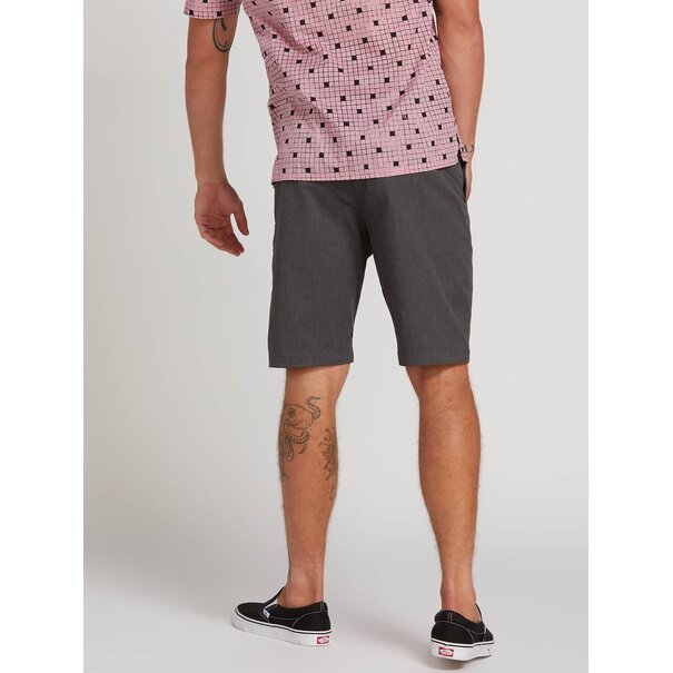 Volcom Frickin Modern Stretch Shorts - Charcoal Heather