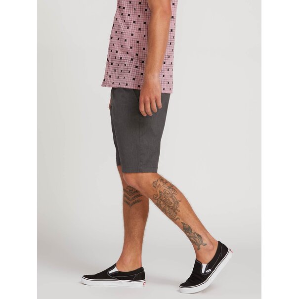 Volcom Frickin Modern Stretch Shorts - Charcoal Heather