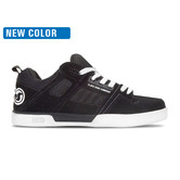 DVS Comanche 2.0+ Skate Shoes - Black White Nubuck