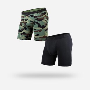 Bn3Th Classic Boxer Brief 2-Pack - Black/Camo