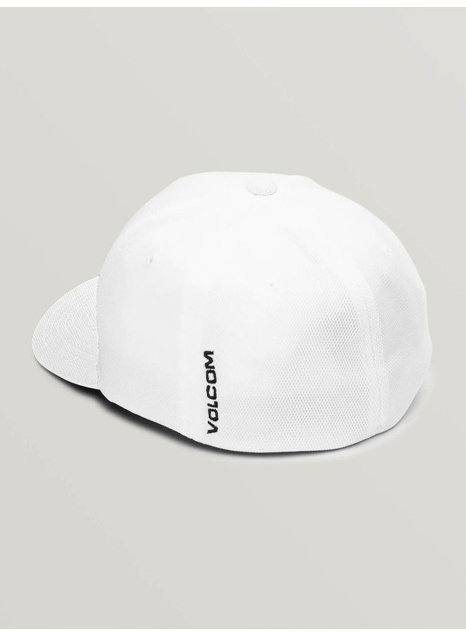 white volcom hat